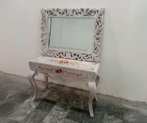 mirrored console table